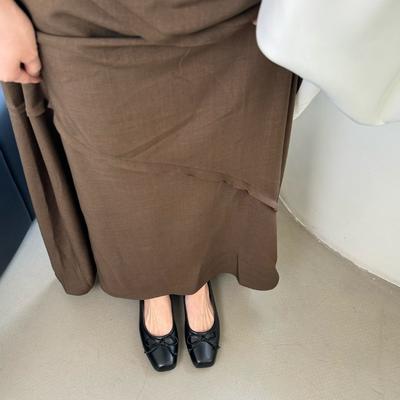 Нежные туфли Fairy Wind, женская весна 2024, новые туфли с бантом и квадратной подошвой, серебристые, легкие, с ртом, шапочки