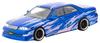 Speedmaster Japan TARMACWORKS Scale VERTEX Toyota Mark II JZX100 Blue Metallic Finished Model 1/64 T64G-024-BL