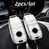 2 шт. Чехлы для корпуса автомобильного ключа для Mercedes Benz E C S Glc Класса E200 E400 E63 W213 S550 S560 C260 A200
