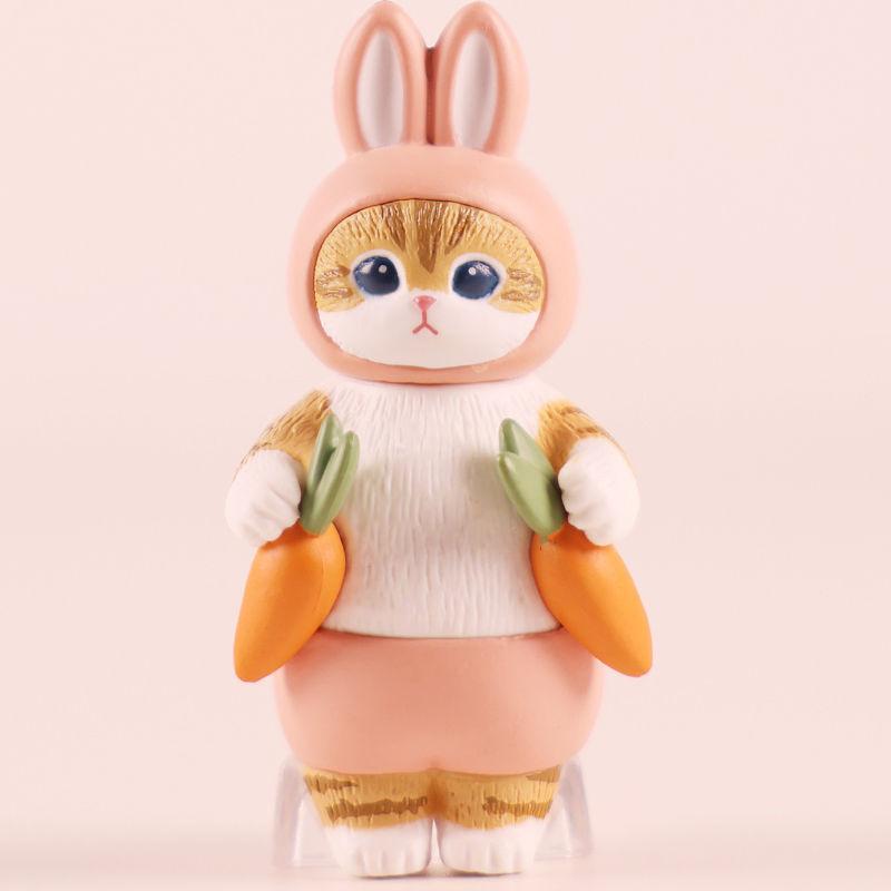 Cat Cos Animal Panda Rabbit Action Figure Toy Decoration Ornaments Xmas Gift