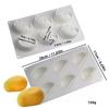 3D Raspberry Silicone Molds, 6 Cavity Fruit Molds Silicone, BPA free