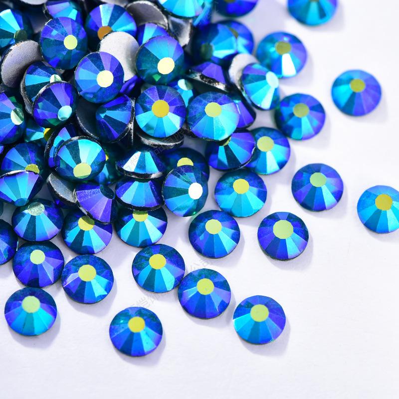 Стразы для дизайна ногтей, хрустальные стеклянные аксессуары, сделай сам, дрель с плоским дном, чехол для мобильного телефона, разноцветные, аксессуары Guomao A, аксессуары
