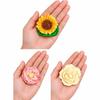 3pcs Sunflower Peony Rose Flower Silicone Mold Chocolate Candy Mold  DIY Craft Project