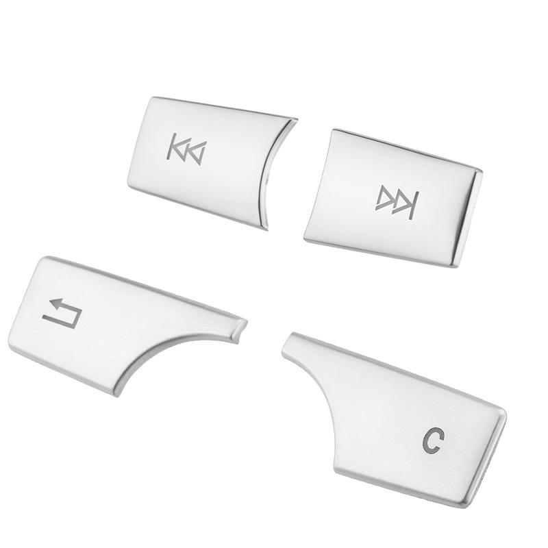 Автомобильные мультимедийные кнопки регулировки громкости, наклейки, отделка для Mercedes Benz C class W204 GLK X204 E class W212