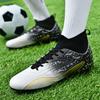 Fashion Men's Soccer Shoes FG/TF Turf Soccer Cleats Training Shoe Fashion Design High Quality Outdoor Sneakers High Top Football Boot 45