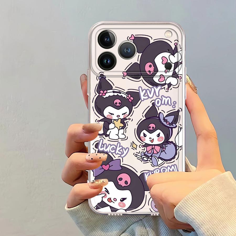 Case for iPhone 17 Pro Max 7 8 XS Max XR 15 14 Plus 12 Mini Air 11 16 13 Pro Soft Phone Cover Sanrio Hello Kitty Melody