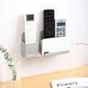 Wall Mounted Storage Box Remote Control Storage Organizer For Air Conditioner TV Mobile Phone Plug Stand Holder Office Organizer