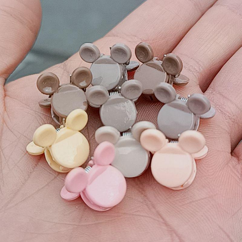 Детский набор мини-шпилек: Клипсы «Ромашка», «Кролик», «Звезда», «Цветок сливы»