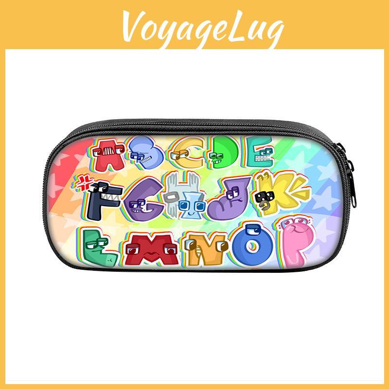 Alphabet Lore Pencil Bag With Easy Access For Elementary And Middle School Students