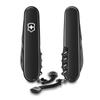 VICTORINOX Spartan Onyx Black Spartan Swiss Army Knife Многофункциональный нож для отдыха на природе Подарочный нож Jutoku Swiss Made с 12 функциями Компактный