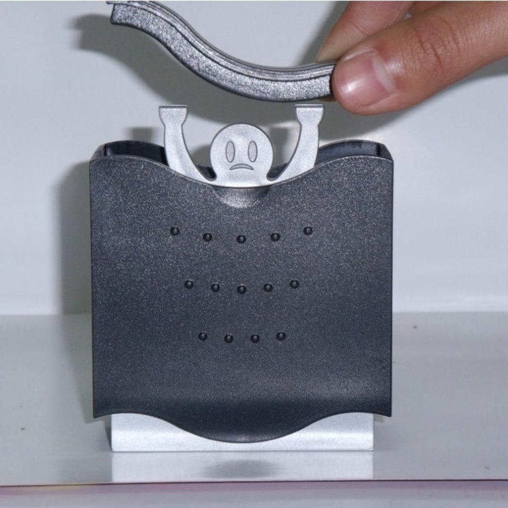 Поза тяжелоатлета Диспенсер для зубочисток Hercules Полуавтоматический Пластиковый держатель для зубочисток Черная коробка для зубочисток Обеденный стол