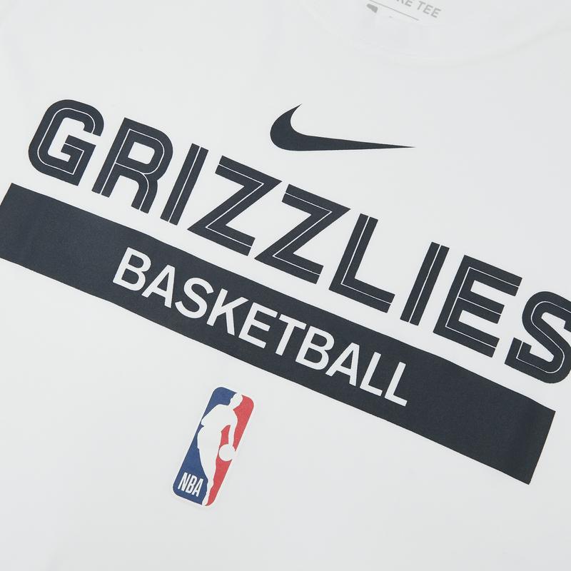 Nike Тренировочная футболка без рукавов Memphis Grizzlies Dri-Fit NBA, новая версия, мужские топы, белые FN5207-100