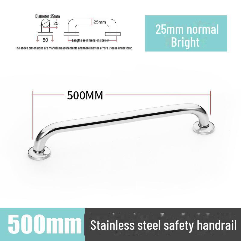 304 Stainless Steel Barrier-Free Bathroom Safety Handrail for Disabled and Elderly