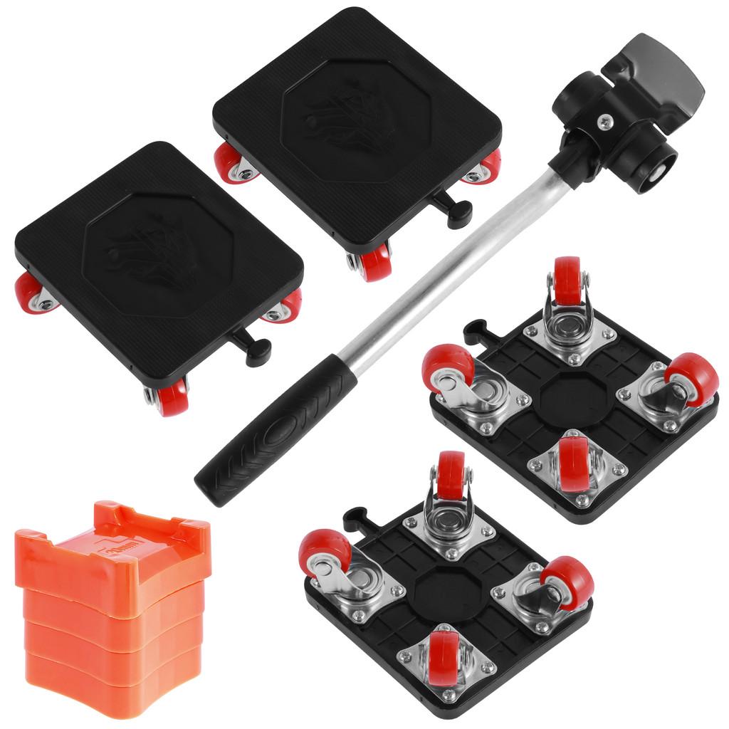 Household Heavy Duty Furniture Lifter Mover Roller with Wheel Bar Moving Device Furniture Moving Transport Tool