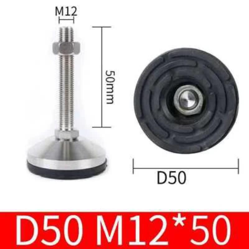 4 шт., нескользящая балансировочная чашка для ног из нержавеющей стали, регулируемая сверхмощная фиксированная ножка для промышленного оборудования, мебели