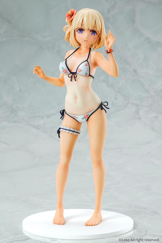 Maitetsu Hinai Paulette Bikini Sunburn Scale PVC Painted Finished Figure Q-six Ver. 1/6