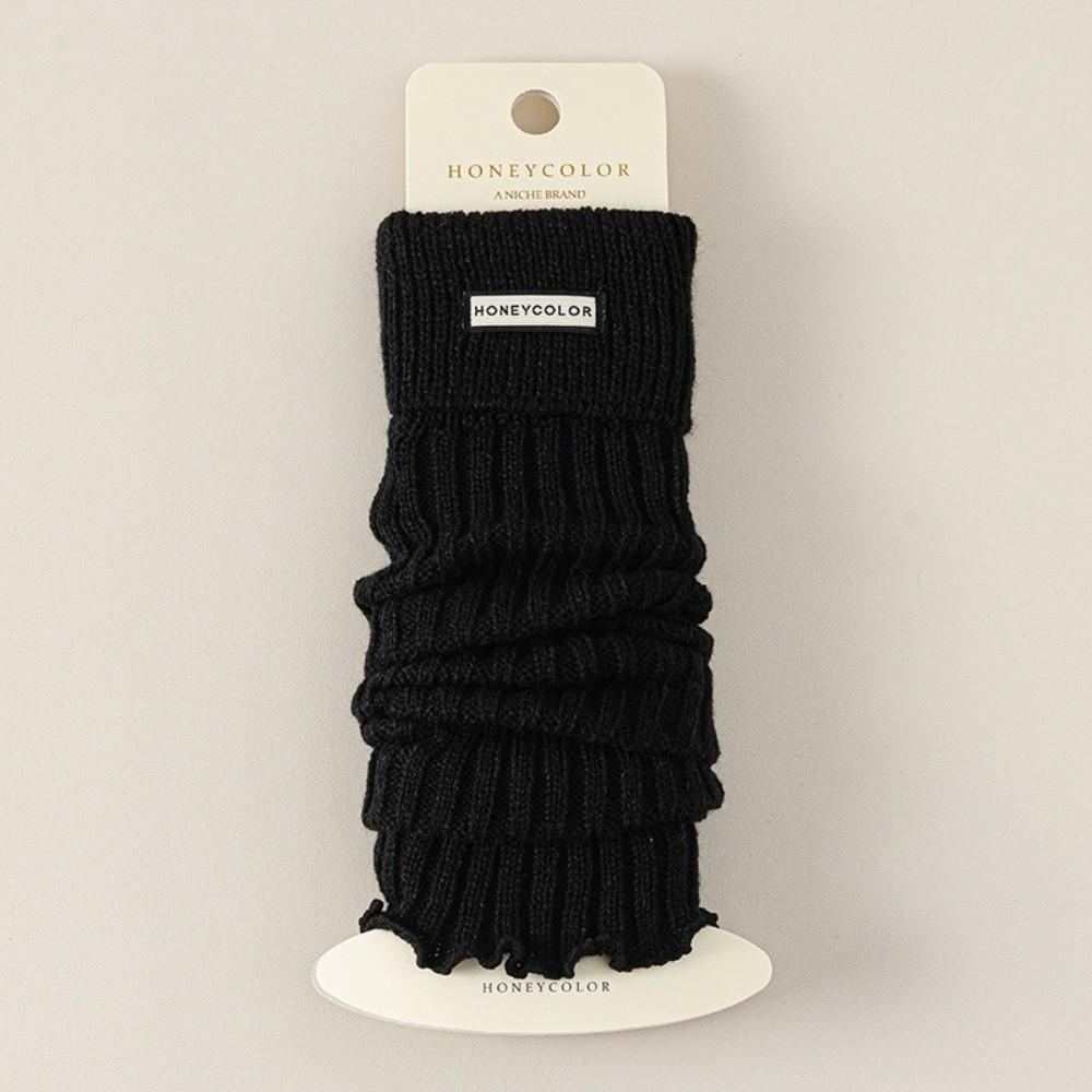 Однотонные носки до середины икры, утолщенные носки средней длины, новые гетры, осень и зима