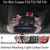 Наклейка-крышка лампы для чтения на потолок салона автомобиля 'Юнион Джек' для MINI Cooper F56 F55 Countryman F60 Clubman F54 Аксессуары