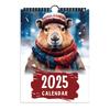 2025 Wall Calendar Cartoon Dog Print Wall Hanging Calendar Monthly Daily Planner Holiday