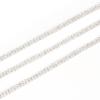 1pcs 3mm Rhinestones Crystal Rhinestone Trim 2 Yard Length DIY Wrap Roll Ribbon  For DIY Crafts