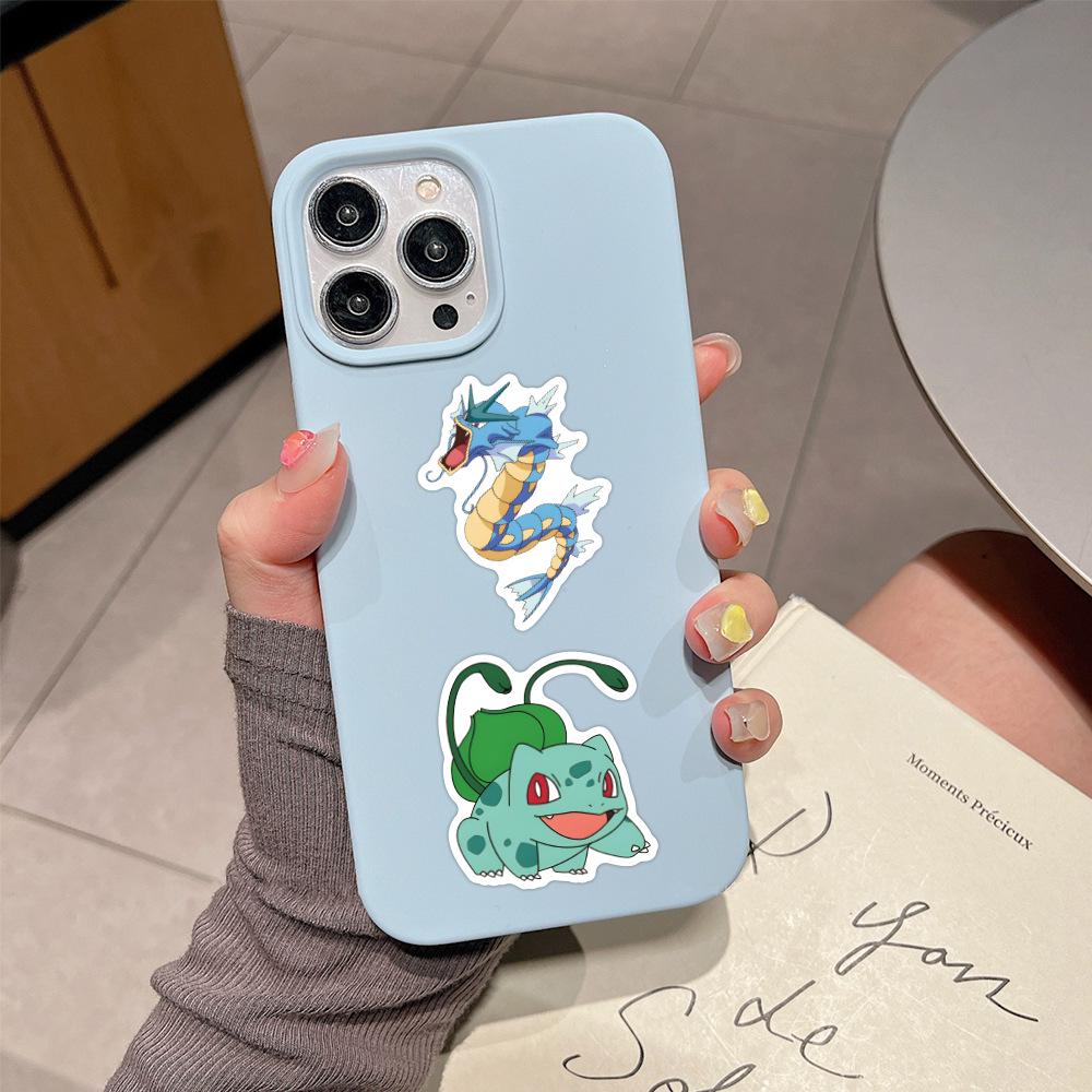50 стикеров с персонажами мультфильмов Покемон для детского DIY, дневника и декора стола