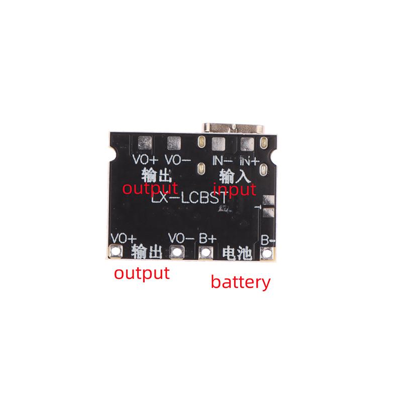 Usb Type-C 2A Lithium Battery Fast Charge Module Lithium Li-Ion 18650 3.7V 4.2V Battery Charger Board Dc-Dc Step Up Boost Module