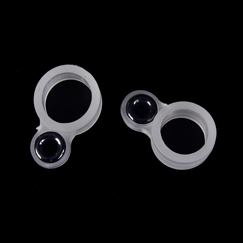 14X Fishing Rod Wire Ring Fishing Line Guide Ring Silicone Different Size 1-14