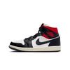 Air 1 Mid Black Gym Red