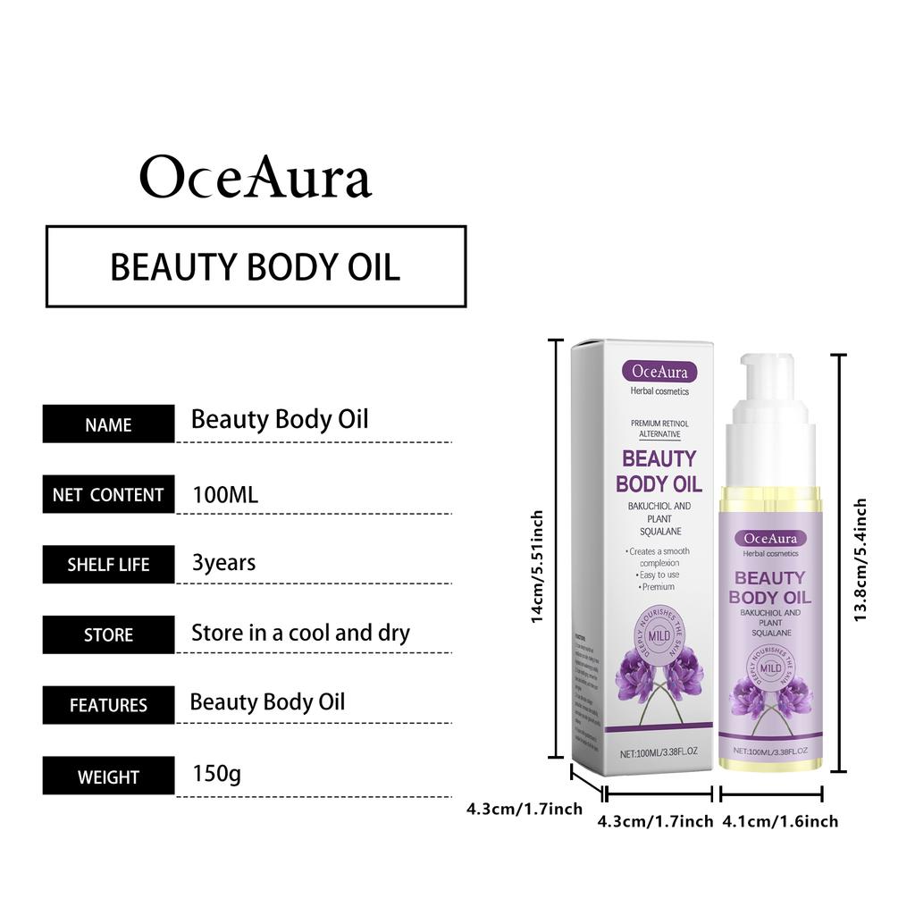 Oceaura Retinol Firming Body Lotion Hydrating and Firming Gentle Moisturizing Nourishing Body Lotion