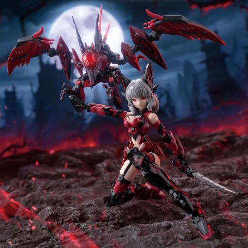 HiPlay Eastern Model 1/12 ATK.GIRL Mujin Kokuyo Camilla Vampire Bat Mecha Girl Armored Girl Movable 1/12 Assembled Plastic Model EM2023006YC Mikura Ca