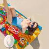 Cute Cartoon Super Zings Microfiber Blanket Quick Drying Beach Towels Oversized Printing Super Absorbent Pool Towel Blanket