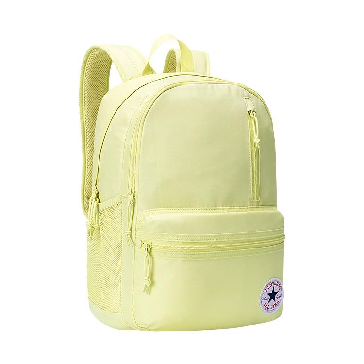 New Converse Polyester Backpack Unisex Yellow Cream CV2533284GS-004