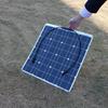 Наружная монокристаллическая 50 Вт полугибкая солнечная панель солнечная панель генерации электроэнергии фотоэлектрический модуль