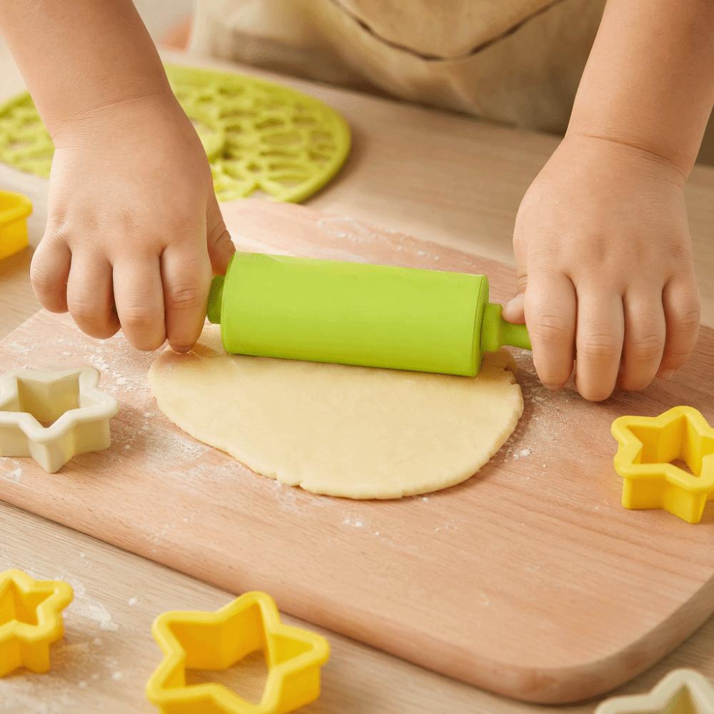 Handle Rolling Pin PP Non-Stick Rolling Pin New Baking Rolling Pin Home Kitchen Baking