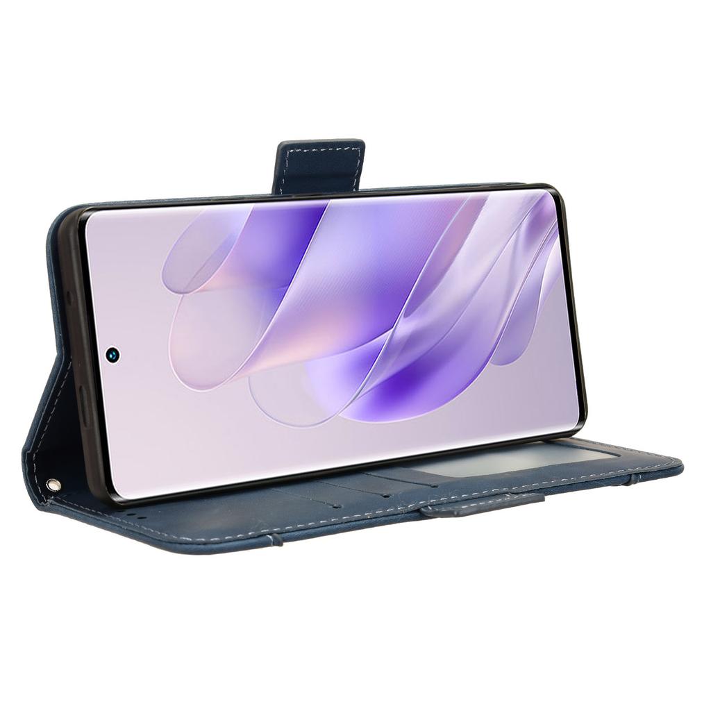 For Infinix Zero 30 4G X6731B Case Anti-Drop PU Leather Wallet Phone Cover with Multiple Card Slots