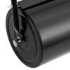 Lawn Roller with Handle Black 42 L Iron and Steel