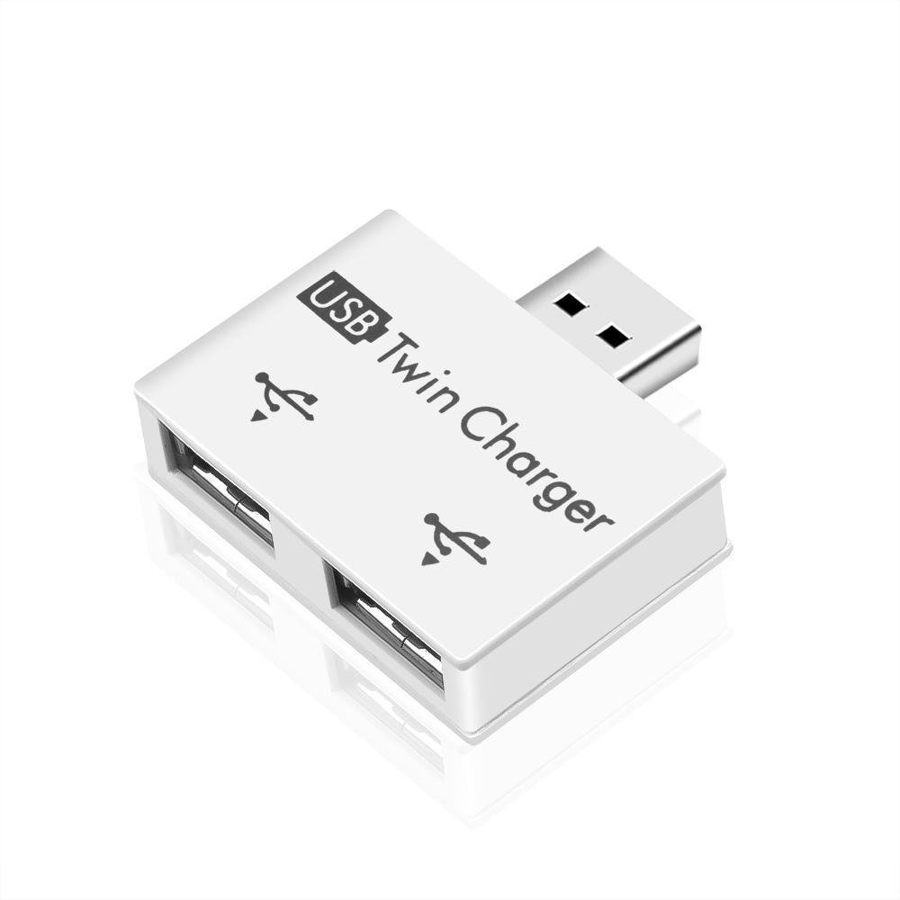 Высокоскоростной USB-удлинитель с двойным USB-зарядным устройством - Портативный и удобный