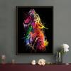 Modern Color Graffiti Ferocious Tiger Wall Art Canvas Painting Living Room Study Home Decoration Pictures Posters and Prints