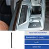 For Maserati Ghibli 2014-2022 Soft Carbon Fiber Car Center Control Panel Door Decoration Sticker Car Interior Accessories