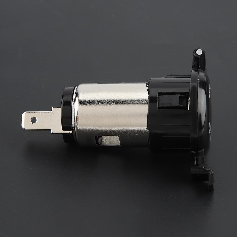 12 В 24 В автомобильный мотоциклетный прикуриватель с водонепроницаемым чехлом