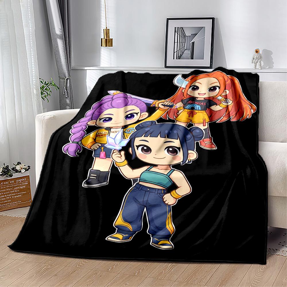 Starlit Harmony Blanket Ultra-Soft Perfect for Bed Couch Office Chair All-Season Use Digital Print Birthday Christmas Gift Blanket