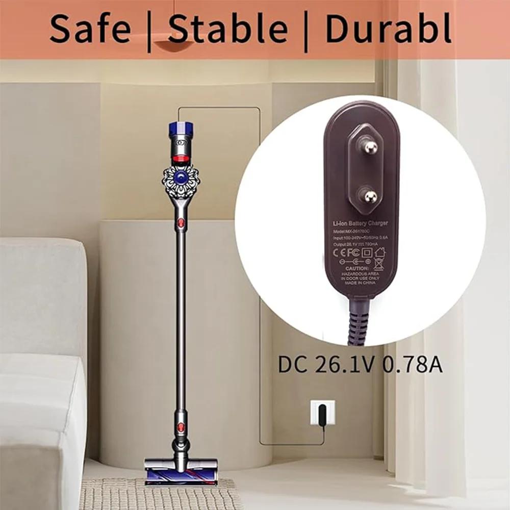 Зарядное устройство 26,1 В 0,78 А Мощность Для Dyson Dyson V8 V7 V6 DC58 DC61 DC62 SV03 SV04 SV05 SV06 Беспроводной пылесос Адаптер Зарядное устройство