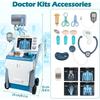 Doctor Kit Toy Pretend Play Doctor Games for Toddlers Medical Cart Kit with Sounds Thermometer Stethoscope CT X-ray Toy for Kids