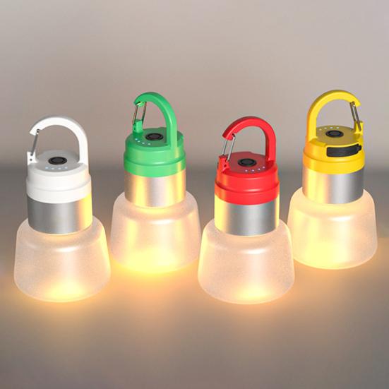 Уличный кемпинговый фонарь с USB-подзарядкой, водонепроницаемый, съемный, с подсветкой для бутылки с водой, портативный, для пеших походов, рюкзака, светодиодная подвесная лампа