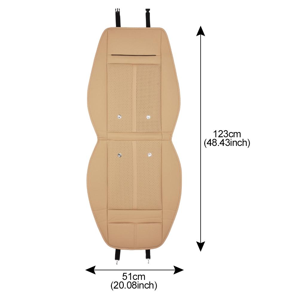 1x 12 В нагреватель и охладитель массажный чехол для сиденья автомобиля с внешним пультом дистанционного управления, вентилируемый вентилятор охлаждения подогрев теплый коврик для сидения