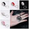 Car Wheel Shape Crystal Wheel Keychain Crystal Crystal Tire Wheel Rim Pendant  Souvenir