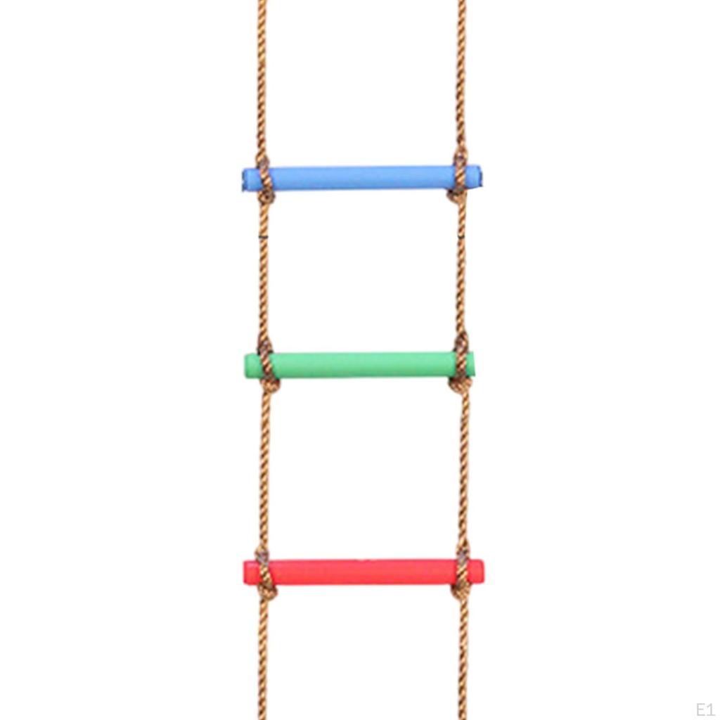 Веревочная лестница подвесная 6 ступенек баланс для детей мальчиков девочек