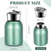 Mini Insulated Vacuum Thermal Mug, Portable Flasks & Thermoses Coffee Cup Hot Cold Drink Water Bottle for Travel Camping Hiking