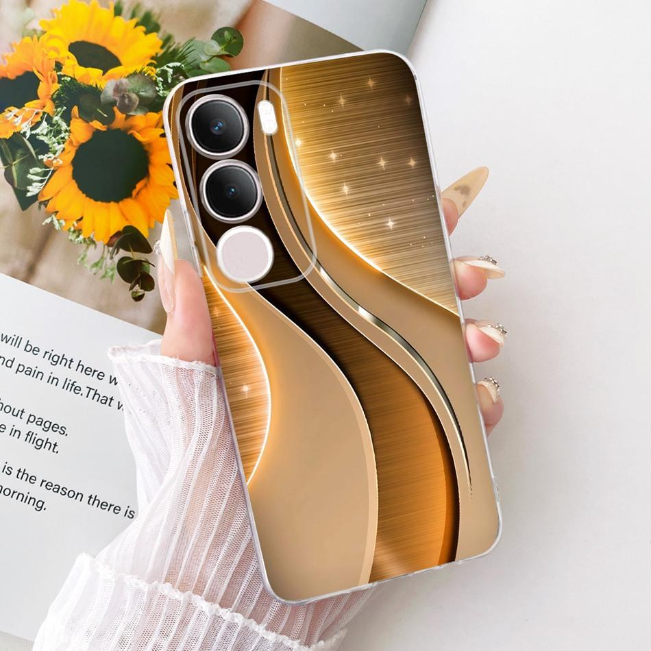 Для Vivo Y19s Pro Крутой Чехол с Рисунком Дракона и Тигра Для Vivo Y19s Y 19S Pro V2419 Мягкие Силиконовые TPU Чехлы