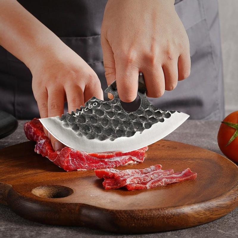 Professional Japanese Kitchen Chef's Knife Stainless Steel Beef Meat Cleaver Vegetable Slicing Knife Fish Filleting Cutter